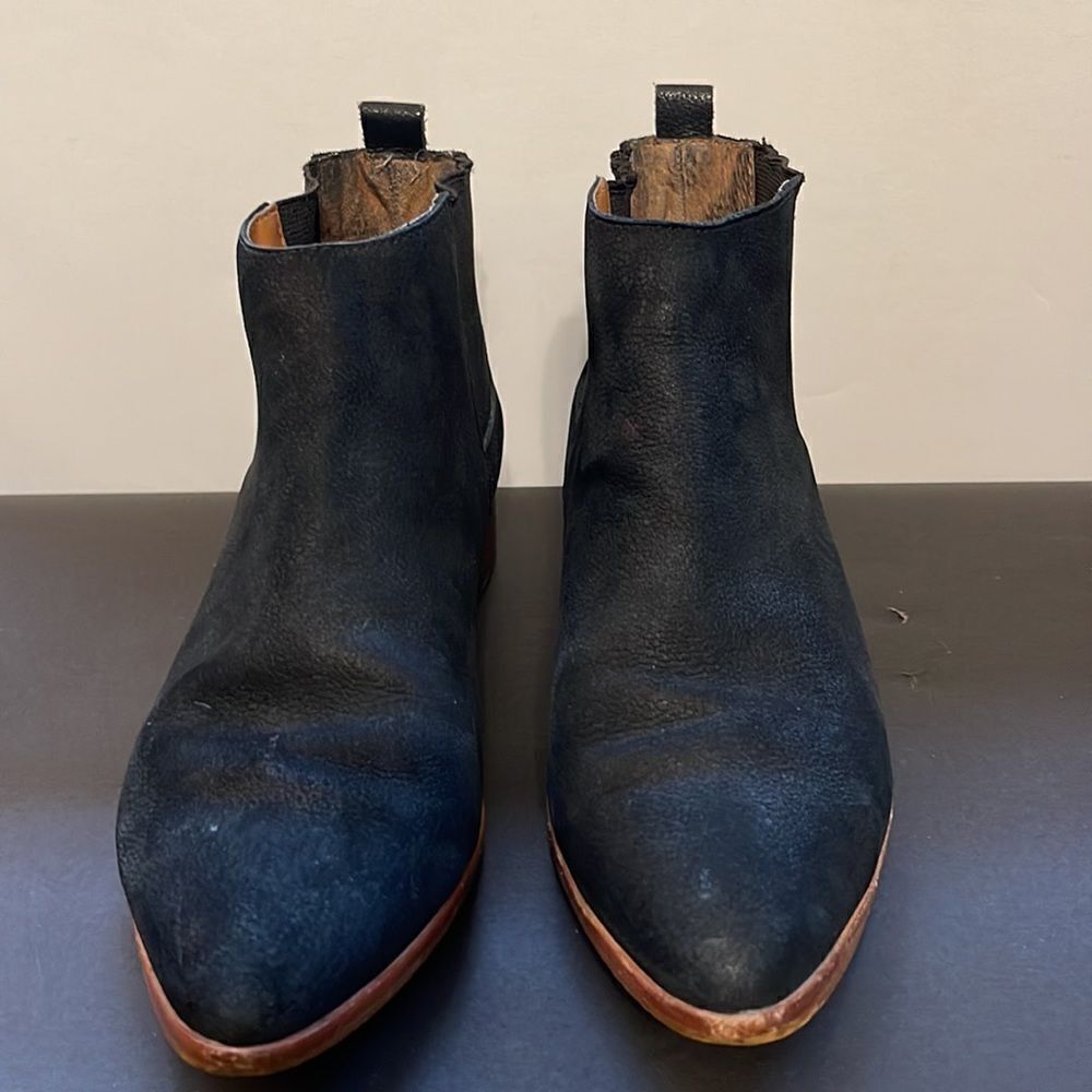 GAP Western Style Leather Booties - Picture 2 of 8